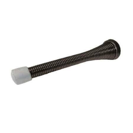 Cal-Royal 3-3/4 Heavy Duty Jumbo Spring Door Stop Screw and Metal Base, US10B Oil Rubbed Bronze JFS13-10B